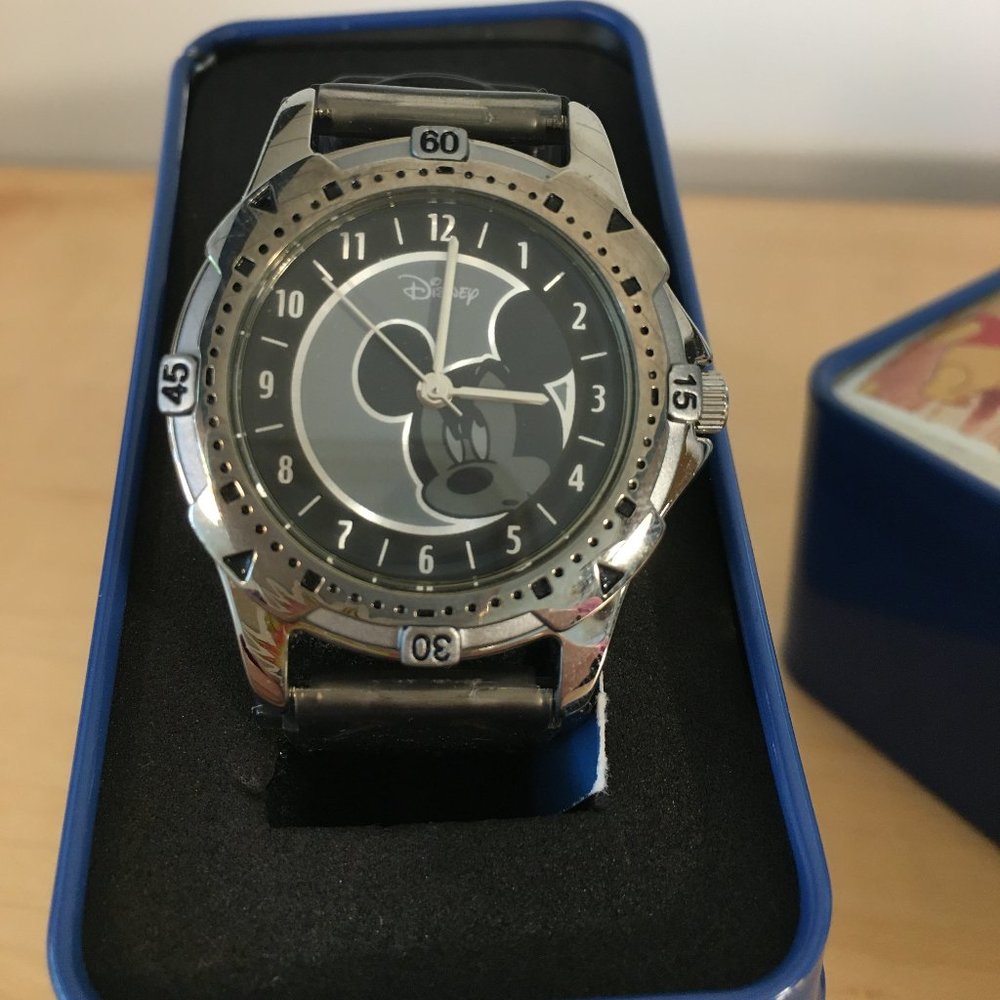 NIB Mickey Mouse Watch with Silicon Band